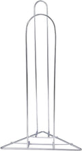 SSWBasics Chrome Clothing Hanger Holder (Fits 50-75 Hangers) – Lightweight and Portable Laundry Room and Retail Hanger Organizer Stacker – for Adult Size Hangers