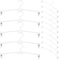 15pcs Skirt Coat Bra Holder Plastic Panties Simplicity Dresses Pants Drying Laundry Hangers for Clothes Rack Underwear Home Support with White Trousers Shop Practical Clips