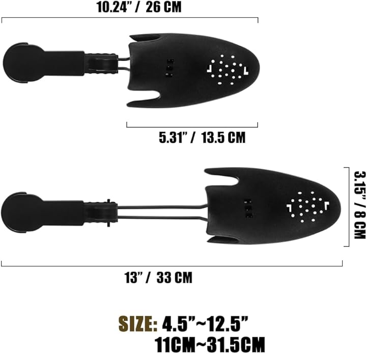 Shoe Trees Men Stretcher Holder Shaper Support with A Shoe Bag