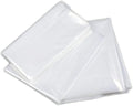 Fangkun Pack of 50 Transparent Garment Covers - 23.6 x 47.2 inches, Plastic, Flap Closure, Ideal for Home Storage, Dry Cleaners, Offices