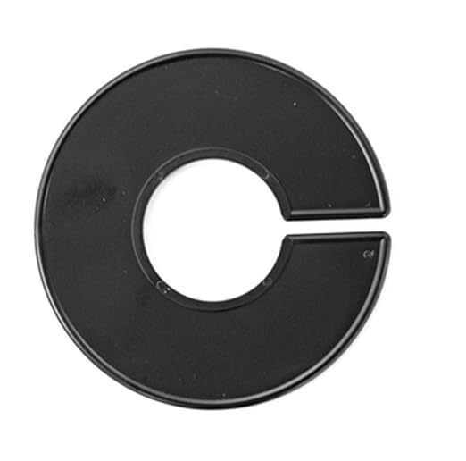 NAHANCO Clothing Size Dividers for Clothing Racks, Round – Black/Blank (Kit of 50)