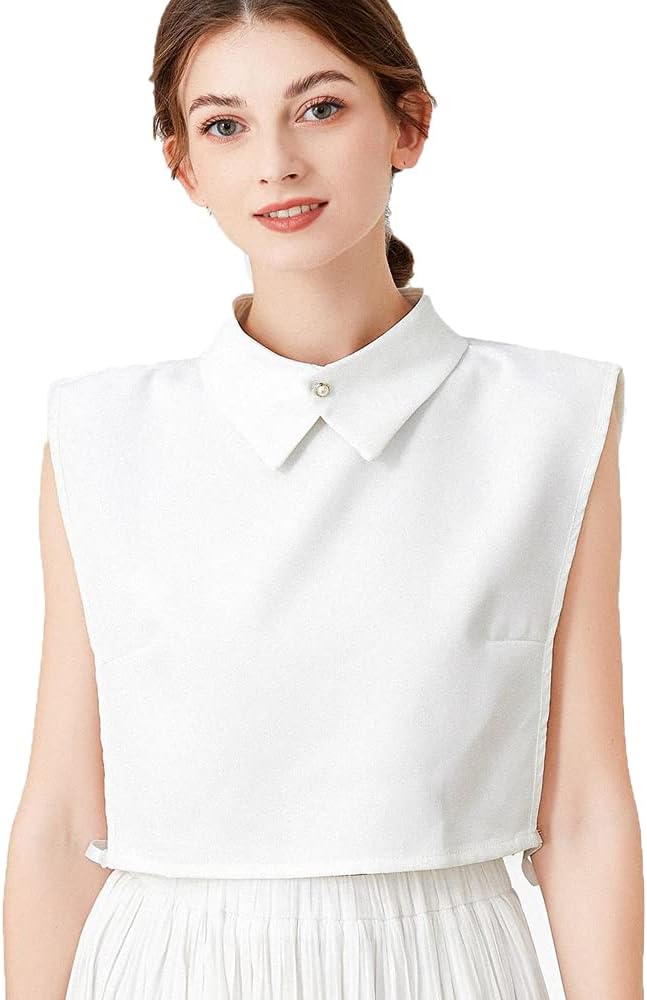 Fake Collar Detachable Dickey Collar Half Shirt Blouse Collar Faux False Collar for Women