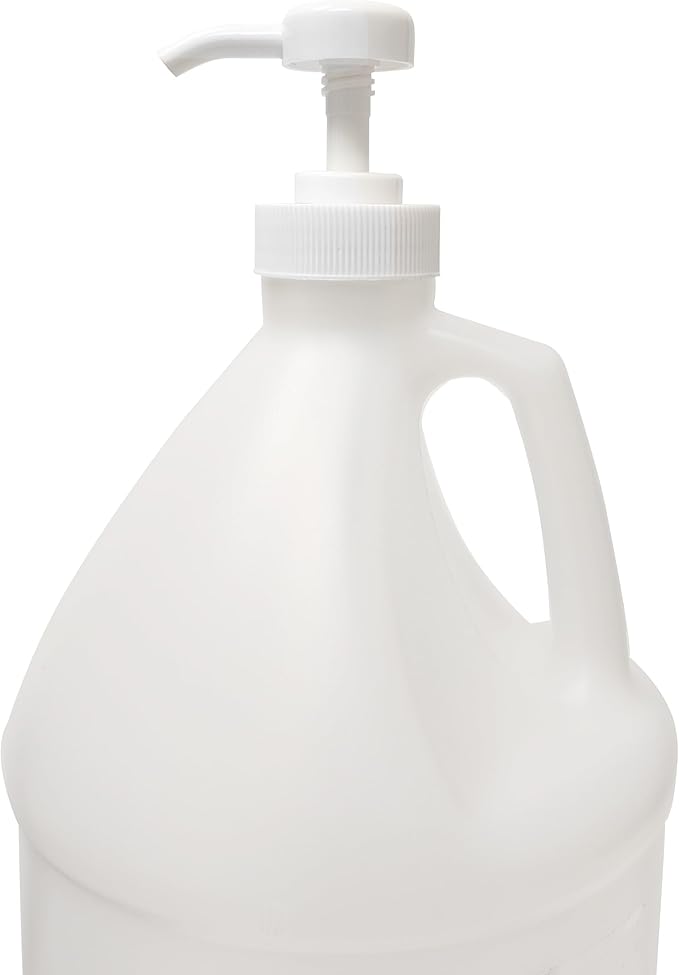 ljdeals 2 Pack 38-400 Pump Dispensers, Leak-Proof, BPA Free, Fits 1 and 1/2 Gallon with 38mm Neck Size Containers, Jugs, Jars for Hand Soap, Shampoo, Laundry Detergent, Sanitizer and More