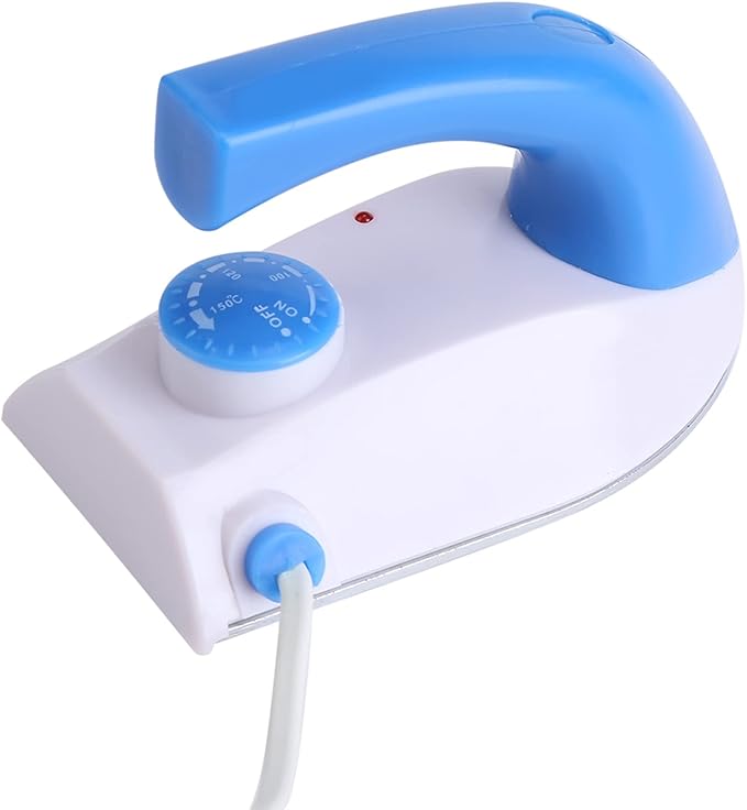 Portable Handheld Mini Clothes Iron Temperature Control for Household Travel Use Handheld Travel Clothes Portable steam Soleplate special electrostatic anti dust clothes travel