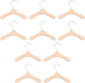 Dog Clothes Hangers- Wooden Pet Clothes Hangers Small Clothing Holder Pets Clothes Organizer for Puppy Clothes Storage