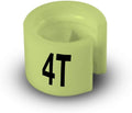 Printed Colored Hanger Size Markers - 100pcs/bag (4T)
