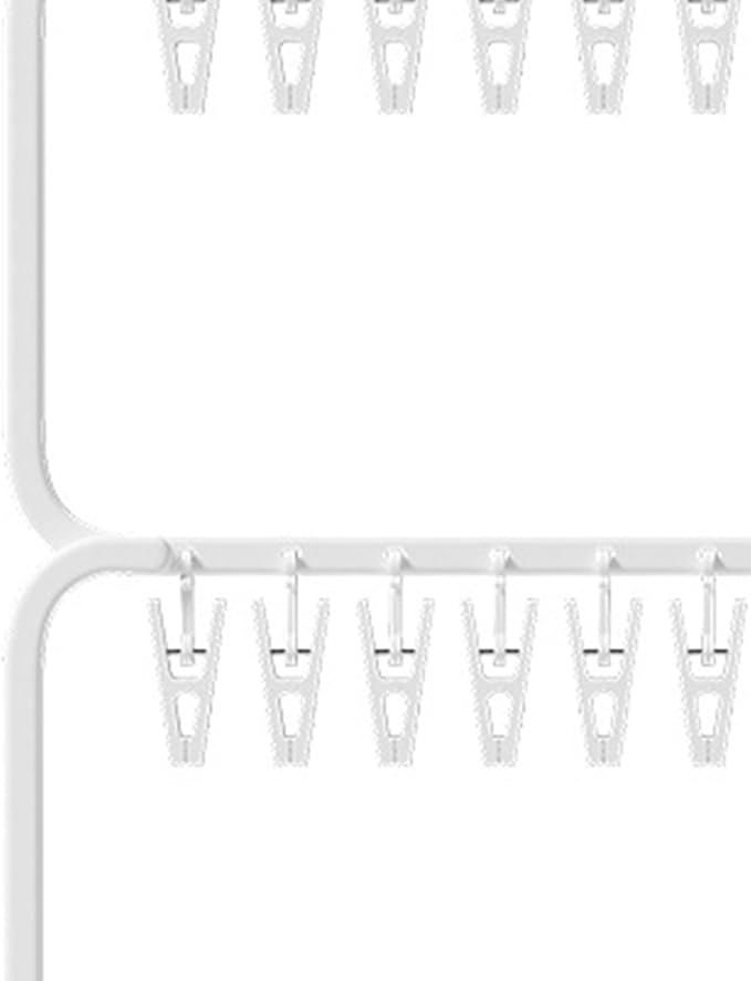 Hanging Clothes Rack, Underwear Hanger for Scarves, Hats, Towels, Bras, Double Layer