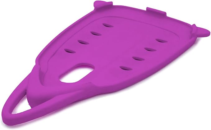 oliso Solemate® Silicone Iron Soleplate Protector – Fits All TG1600 Auto-Lift Smart Irons – Heat-Resistant Cover, Orchid