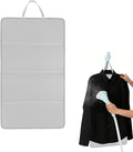 Steamer Board for Clothes, Over The Door Steamer Pad, Compact Hanging Ironing Mat for Shirts and Blouses, Foldable Steam Ironing Board for Table Top, Travel, and Small Space