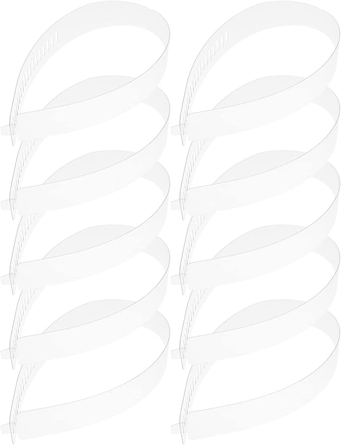100PCS Clear Collar Stays for Men’s Dress Shirts – Plastic Shirt Collar Inserts for Support & Stiffness Tabs Fixing Strips for Business Weddings and Formal Events