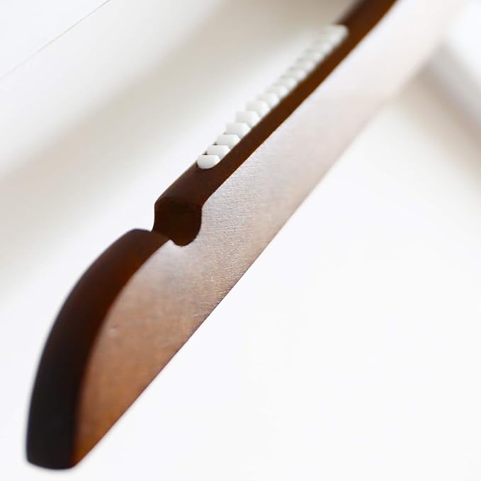 Pair of Wedding Hangers for Bride and Groom, Bridal Wedding Gift, Wood Dress Hangers