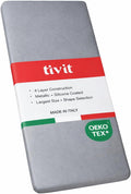 TIVIT Rectangular Ironing Board Cover for The Original Big Board - AlumiTek Coating, Thick Padding, Scorch Resistant, Elastic Edge, 59x22 - Made in Italy - Oeko-Tex Certified
