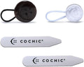 Shirt Collar and Pant Waist Extenders/Expanders + Collar Stays Travel Set