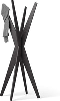 Mobili Fiver, Coat stand, Emma Ashwood Black, Made In Italy