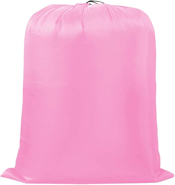 Multipurpose Extra Large Laundry Bag Storage Bag (37"x47", Pink)