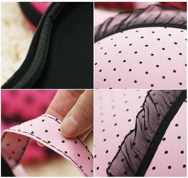 Travel Home Organizer Zip Bag Case Portable Bra Storage Bag Waterproof Bra and Underwear (zebra-stripe)