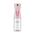 TANGLE TEEZER Travel-Size Fine Mist Continuous Spray Bottle, Reusable and Refillable, for Hair Detangling and Styling, 6.1 oz, Millennial Pink