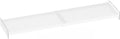 Closet Tension Shelves Organizer Expandable Cabinet Storage Shelf Heavy Duty Metal DIY Divider Separator for Cabinet Wardrobe Cupboard Pantry Kitchen Bedroom,White