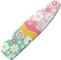 Daisy Floral Ironing Board Cover with Elastic Edge Table Top Ironing Board Cover Extra Wide Iron Board Cover Easy to Install Ironing Accessories 54x15 inches