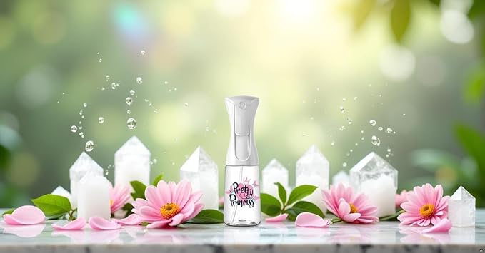 Mistifi Continuous Ultra Fine Mist Spray Bottle (1Pc 200ml, Pretty Princess)
