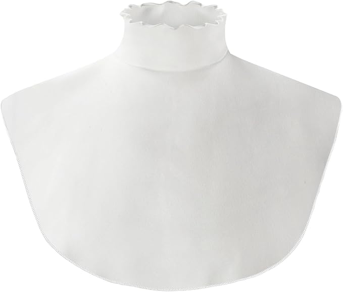 Turtleneck Dickey Extra Large Fake Collar Detachable Dickey Collar Half Mock Turtleneck for Men Women