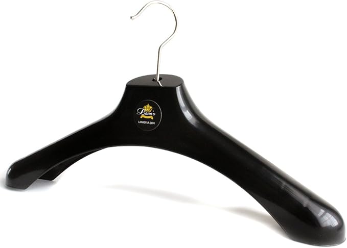 Lana's Fur and Leather Coat Hanger - Small, Black - Women's