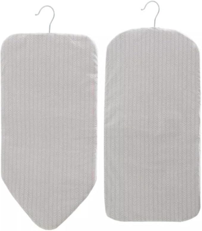 HCZION Handheld Garment Steamer Clothes Rack Hanging Ironing Board Press Pad, Hanging Ironing Machine Hanger with Ironing Board Covers (Color : A)