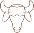 Metaltex Safari Wall-Mounted Coat Rack, Copper, 34 x 32 cm