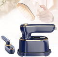 Handheld Portable Steam Iron, 2025 New Travel Steamer Iron, Mini - Portable Ironing Machine Travel Steamer for Clothes Home Dorm (Blue)