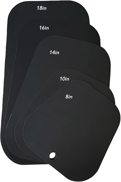 XUMIN 2Pairs Black Plastic Thicken Long Boot Shapers Form Inserts Tall Short Boots Automatic Stand Support Holder Hanger for Women Boots Shoes(14inch/36cm)