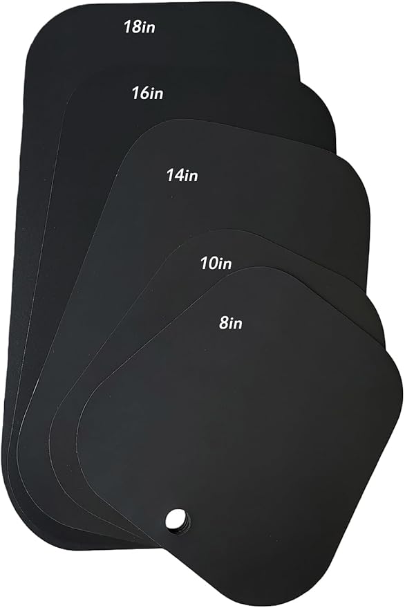 QUUPY 2 Pairs 18 Inch Long Thicken Plastic Shoe Shaper Holder Shoe Trees Stretcher Inserts Tall Boot Automatic Stand Support No Print for Women Over-The-Knee Boots Knee High Shoes (Black)