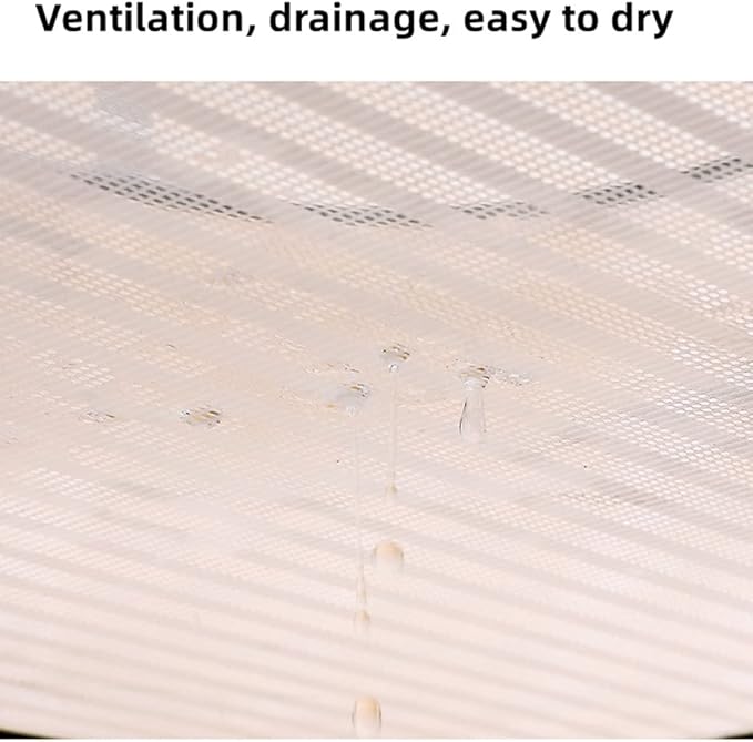Foldable Drying Fishing Net, Hanging Drying Net Rack Clothes Dry Basket with Zipper, Indoor and Outdoor Plants Dryer for Shrimp Fish Fruit Vegetables Herb (1 Layer)