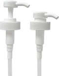ljdeals 2 Pack 38-400 Pump Dispensers, Leak-Proof, BPA Free, Fits 1 and 1/2 Gallon with 38mm Neck Size Containers, Jugs, Jars for Hand Soap, Shampoo, Laundry Detergent, Sanitizer and More