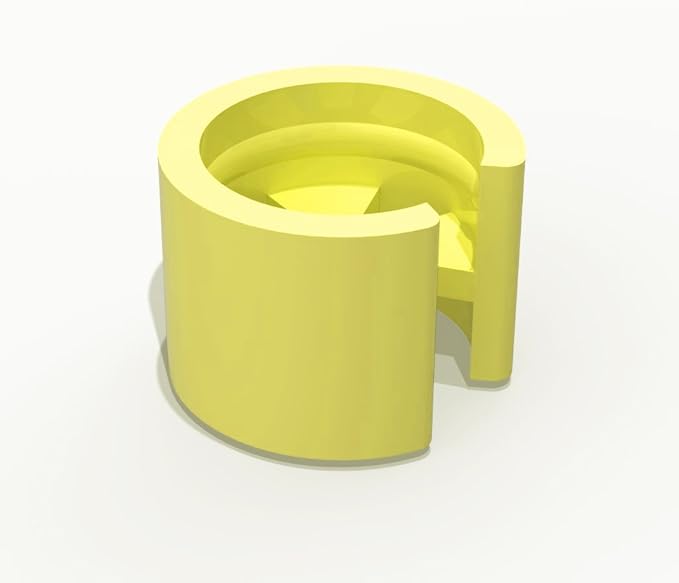 Blank Hanger Size Markers - 100pcs/bag (100, Light Yellow)