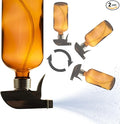 360° Heavy Duty Spray Bottle 32oz (2 Pack) | Upside Down Spray Bottles | All Purpose Plastic Amber Spray Bottles