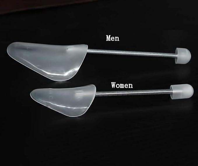 FONHERILI WAJJ 10 Pairs Practical Adjustable Length Men Shoe Tree Stretcher Holder Shaper Support(Spring Men White)
