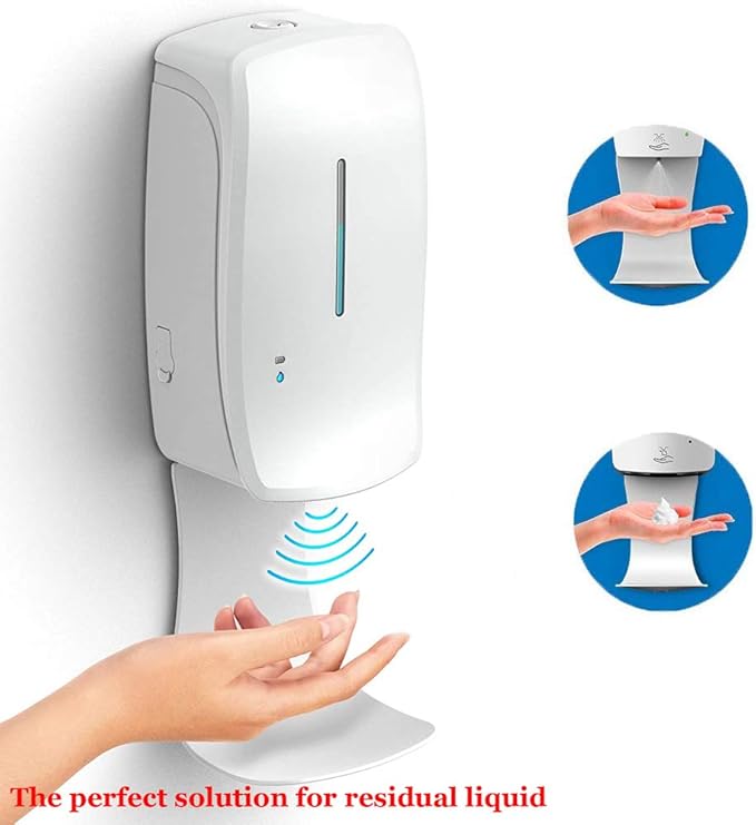 Soap Dispenser Drip Tray, Wall Mount Soap Dispenser Bracket, Laundry Detergent Drip Tray, Easy to Clean (White,5pcs)