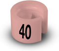 Printed Colored Hanger Size Markers - 100pcs/bag (40)