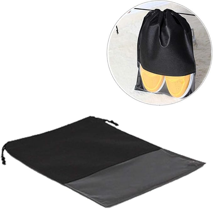 FONHERILI WAJJ 10 Pairs Practical Adjustable Length Men Shoe Tree Stretcher Holder Shaper Support with A Shoe Bag(Men Black)