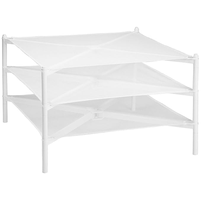 Whitmor Stackable Sweater Drying Rack White