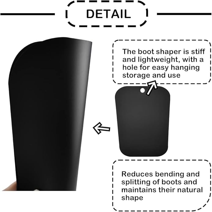 6 Pairs Boot Shaper Form Inserts Support Shape Shoe Tree Tall Short Boot Shaper Support for Women and Men
