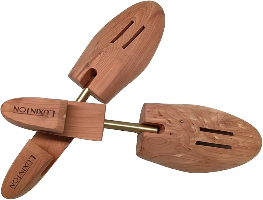 Cedar Shoe Tree Keeper for Men Hudson Shoetree Adjustable Shoe Shaper Wood Shoe Tree