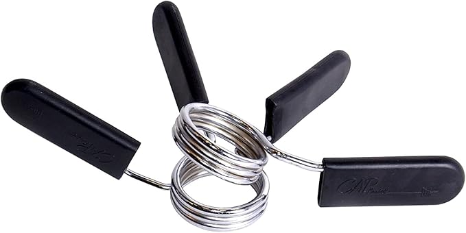 CAP Barbell Olympic 2 - Inch Spring Clip Collars, Pair