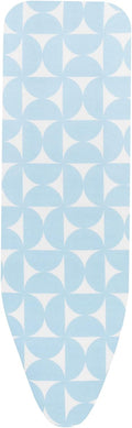 Brabantia Size B (49 x 15 inches) Replacement Ironing Board Cover with Thick Felt & Foam Padding (Fresh Breeze) Easy-Fit, 100% Cotton