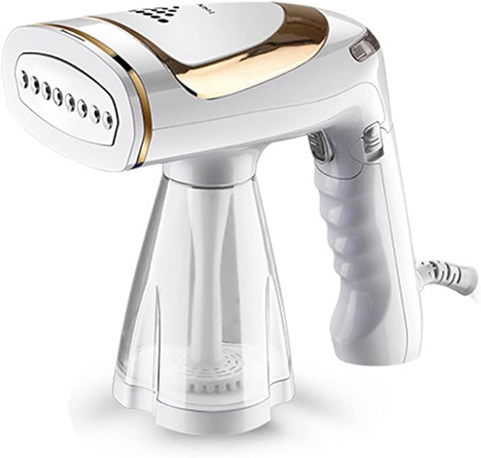 Steamer for Clothes, Handheld Clothes Steamer 1600W Handheld Garment Steamer Portable Clothing Steamer Iron Removes Wrinkle Quick Heating with 250ML Detachable Water Tank for Home Office and Travel