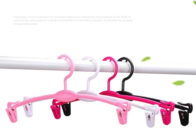 Homoyoyo 15pcs Laundry Bra with Holder Pants for Simplicity Underwear Clothes Support Dresses Trousers Shop Hangers Panties Rack Black Plastic Coat Drying Home Skirt Clips Practical