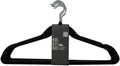 10 Pack Velvet Hangers - Non-Slip and Space-Saving Closet Organizers - Durable Soft-Touch, Black Hangers for Clothes, Coats, and Wardrobe Essentials Luxury, Ganchos De Ropa, Gift