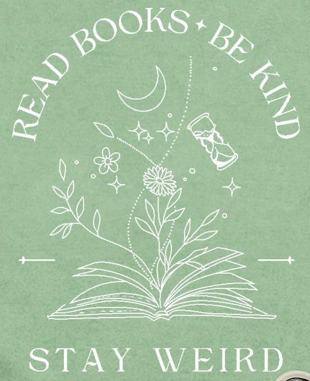 Book Lover Shirt for Women Read Books Be Kind Stay Weird T-Shirt Funny Teacher Shirt