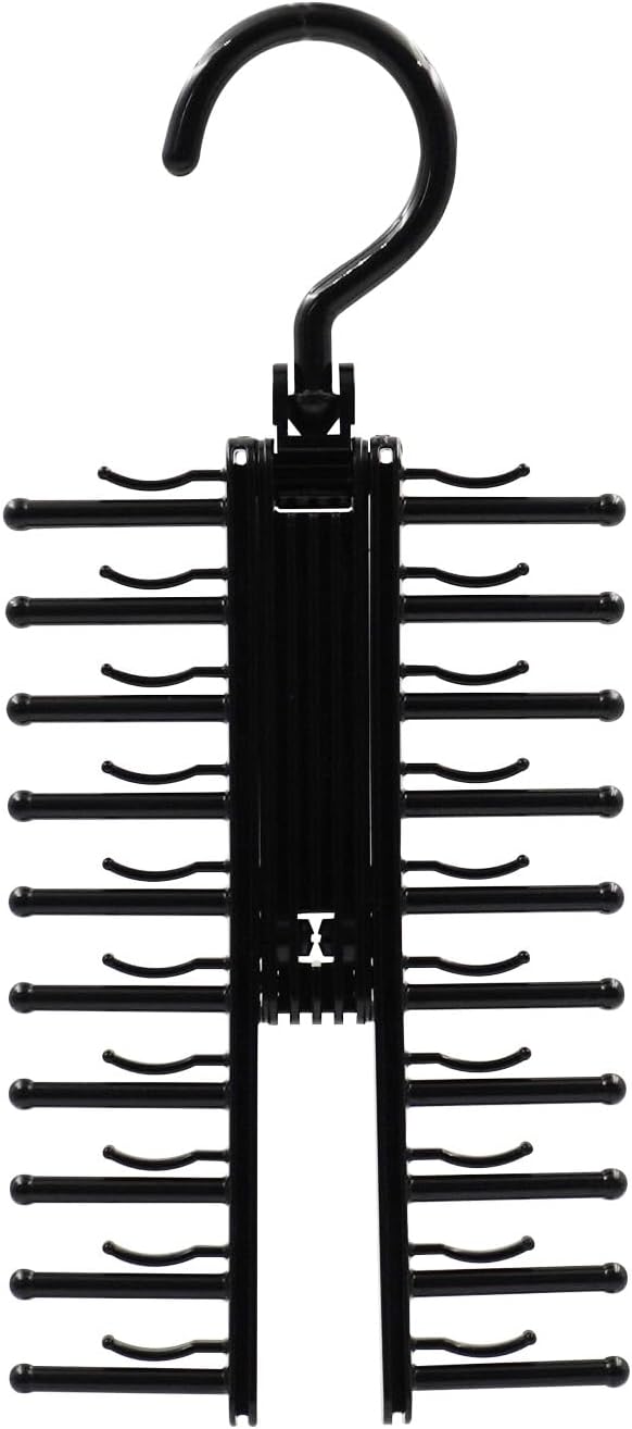 Shinko Hanger Tie Hanger Cloth Black