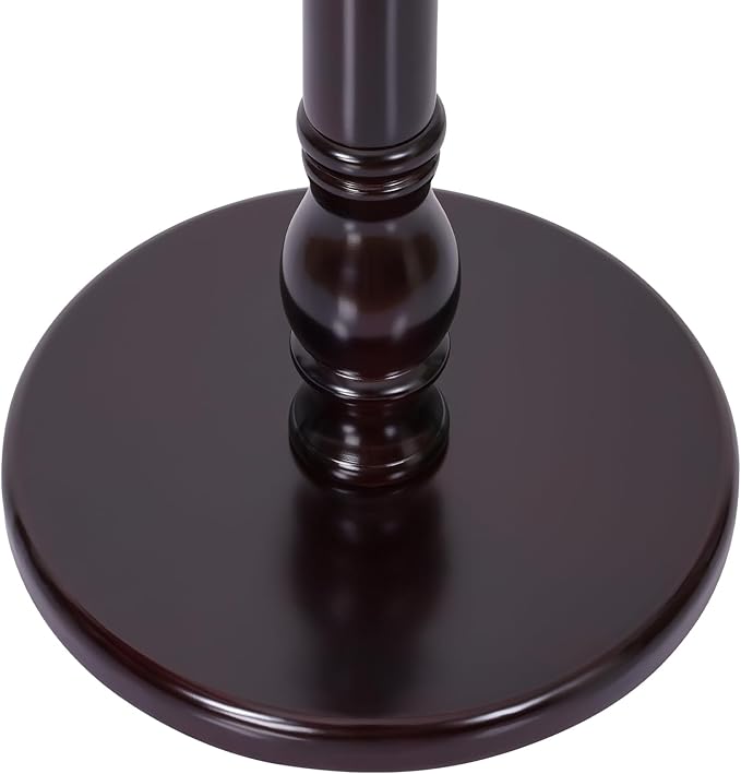 Bekrvio Tree Coat Rack Freestanding with Round Base, Unique Coat Hanger Stand, Heavy Duty Standing Coat Rack Clothes Stand for Winter Jacket, Hat, Entryway/Hallway/Bedroom, Red Brown